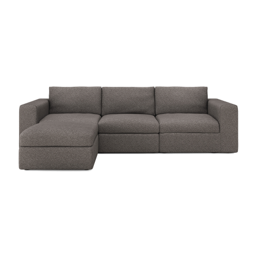 Mellow Modular Chaise Longue Sofa Set - Left Lounger