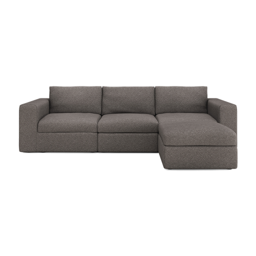 Mellow Modular Chaise Longue Sofa Set - Right Lounger