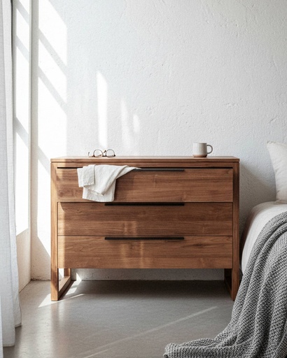 Light Frame Chest of Drawers