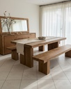 Double Dining table, bench, elemental sideboard pom2.jpg