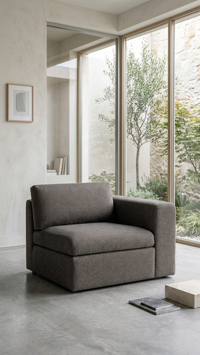 Mellow Sofa with Left Armrest