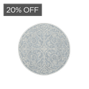 Roolf Living - Roolf Round Carpet Summer Quai