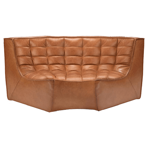 N701 Padded Modular Sofa Round Corner