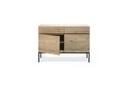 51114 Oak Ligna sideboard - 2 opening doors 2 drawers - black metal legs_5.jpg