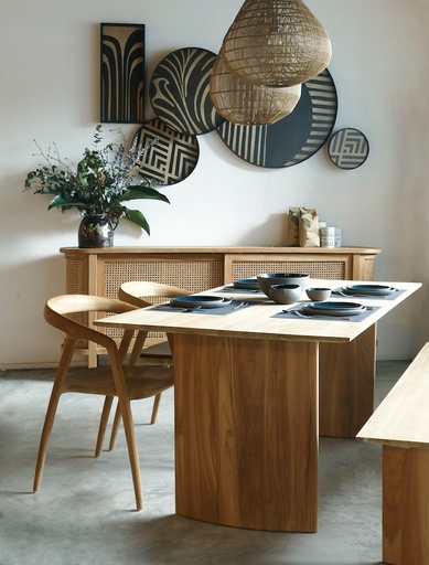 Gemini Wooden Dining Table