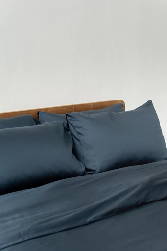 TENCEL™ Fitted Sheet Set - Midnight Blue