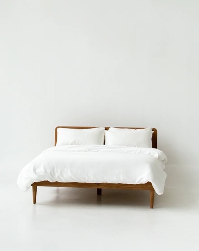 TENCEL™ Duvet Cover Set - Chalk White