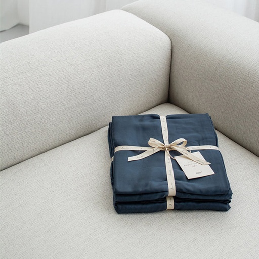 TENCEL™ Duvet Cover Set - Midnight Blue