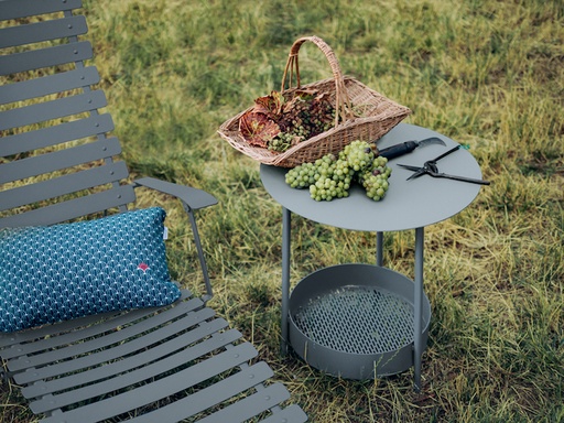 Salsa Pedestal Table Lagoon Blue