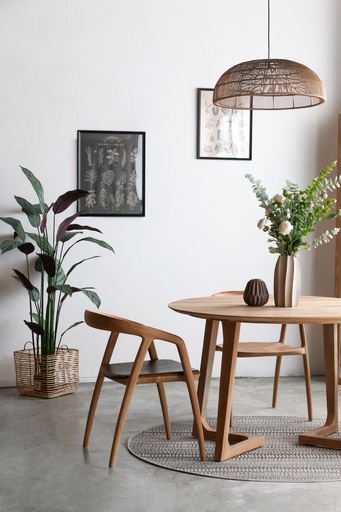 Venus Round Wooden Dining Table