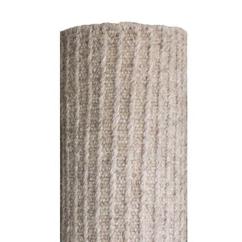Plain Ribbed Weave Light Grey